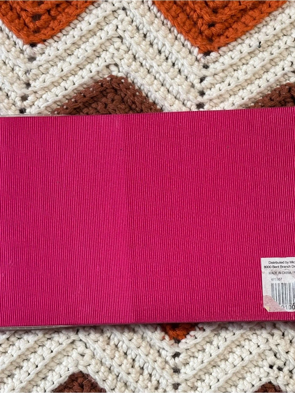 Y2K Pink Photo Sleeve Organizer for Home Storage